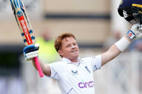 Joe Root hits his fastest EVER century alongside rejuvenated Ollie Pope as England thrill with bat at Trent Bridge