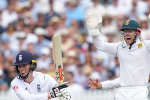 Piers Morgan flies 5,500 miles to watch England at Lord’s for nothing as South Africa ease to First Test win on Day 3