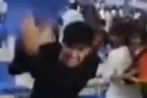 Two killed as Pakistan cricket fans celebrate beating Afghanistan in match marred by huge riots by letting off rifles