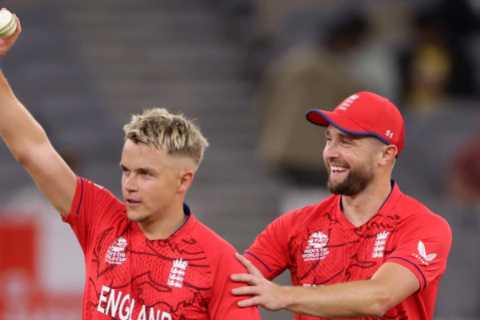 Sam Curran makes history with England’s first ever T20 five-wicket haul as they crawl to World Cup win over Afghanistan