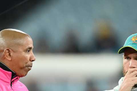 England vs Australia becomes FOURTH match to be abandoned in T20 World Cup cricket farce Down Under