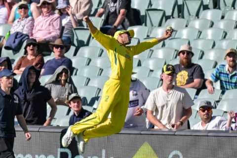 ‘Best fielding I’ve EVER seen’ – Watch Australia star Ashton Agar leave England stunned with stunning grab to stop six
