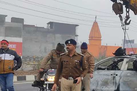 Cricket star Rishabh Pant in hospital with head injuries after serious accident when car hit barrier and caught fire