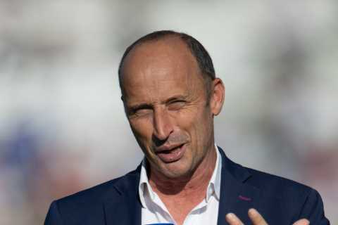 Who is Sky Sports commentator Nasser Hussain’s wife and how many children do they have?