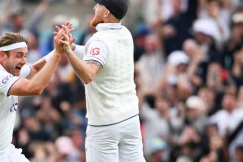 My legs turned to jelly before I took crucial Ashes wicket – all because of what Ben Stokes told me, says Stuart Broad