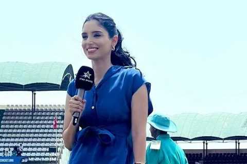 Asia Cup presenter Zainab Abbas stuns fans with stylish on-pitch outfits